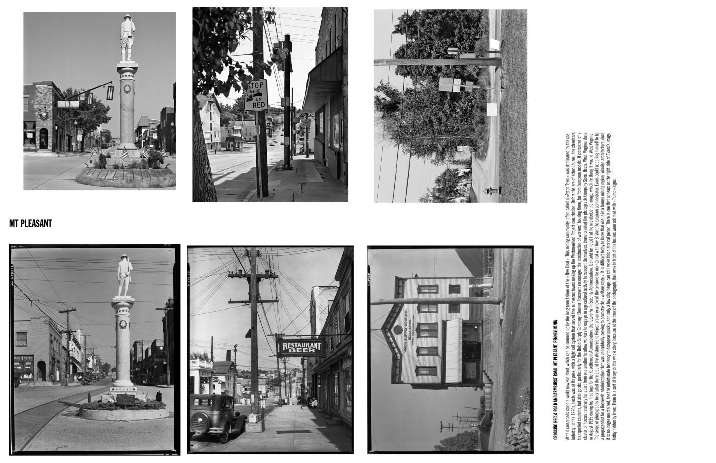 Camille Fallet - Body Double - *Body Double a work in progress*, construction d'un remake du livre *American Photographs* de Walker Evans.