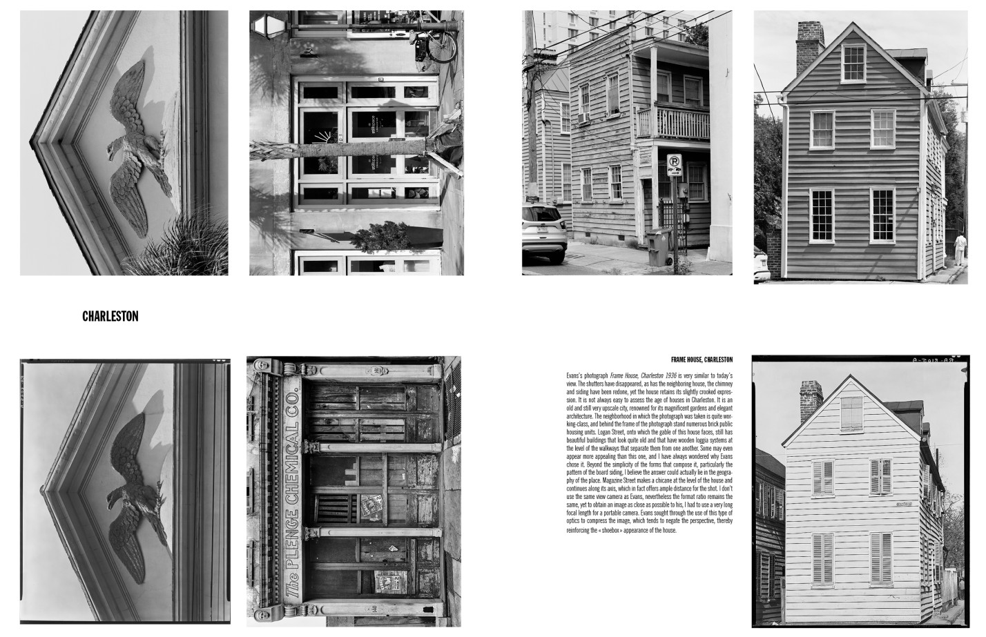 Camille Fallet - Body Double - *Body Double a work in progress*, construction d'un remake du livre *American Photographs* de Walker Evans.