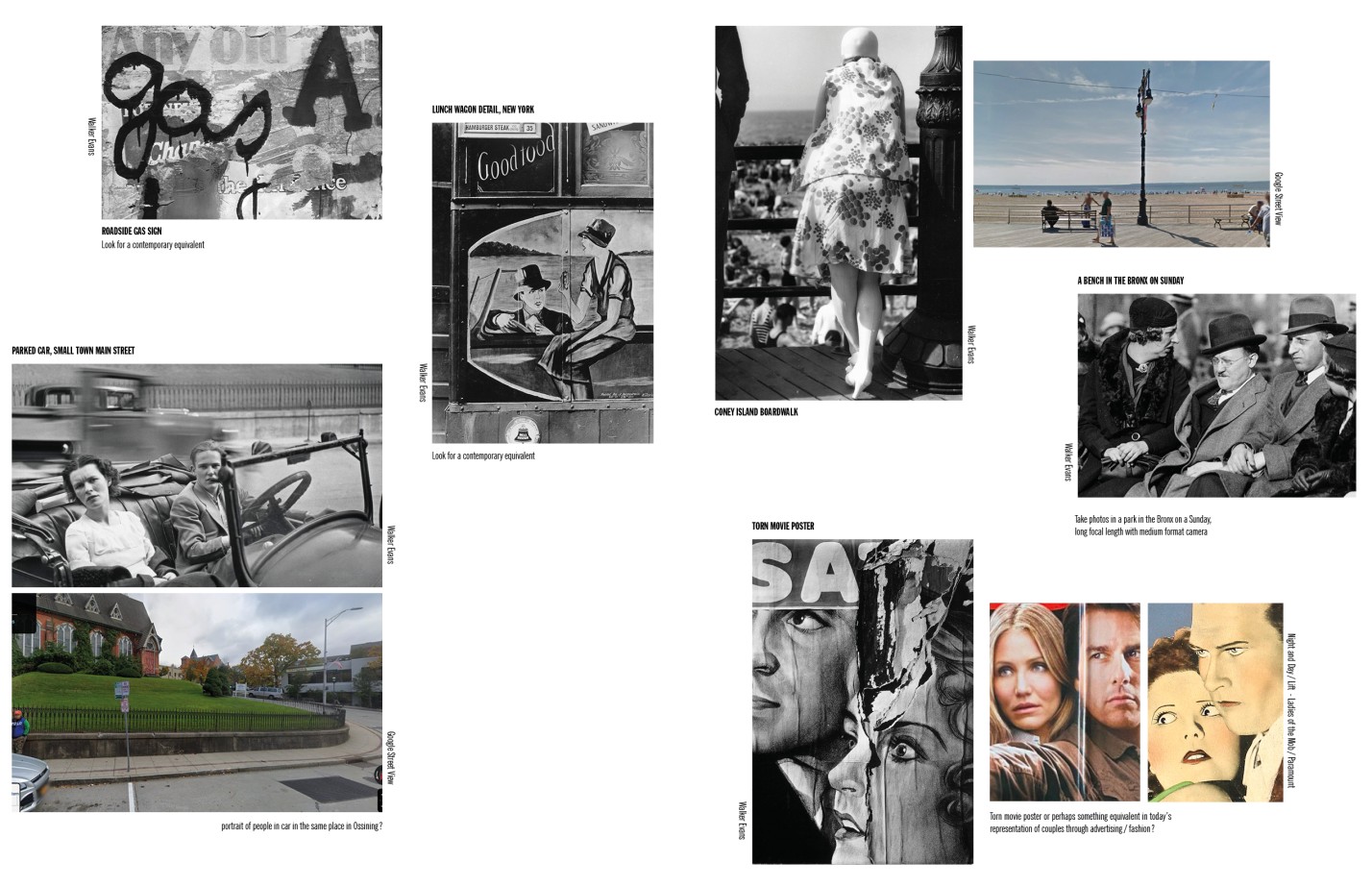 Camille Fallet - Body Double - *Body Double a work in progress*, construction d'un remake du livre *American Photographs* de Walker Evans.