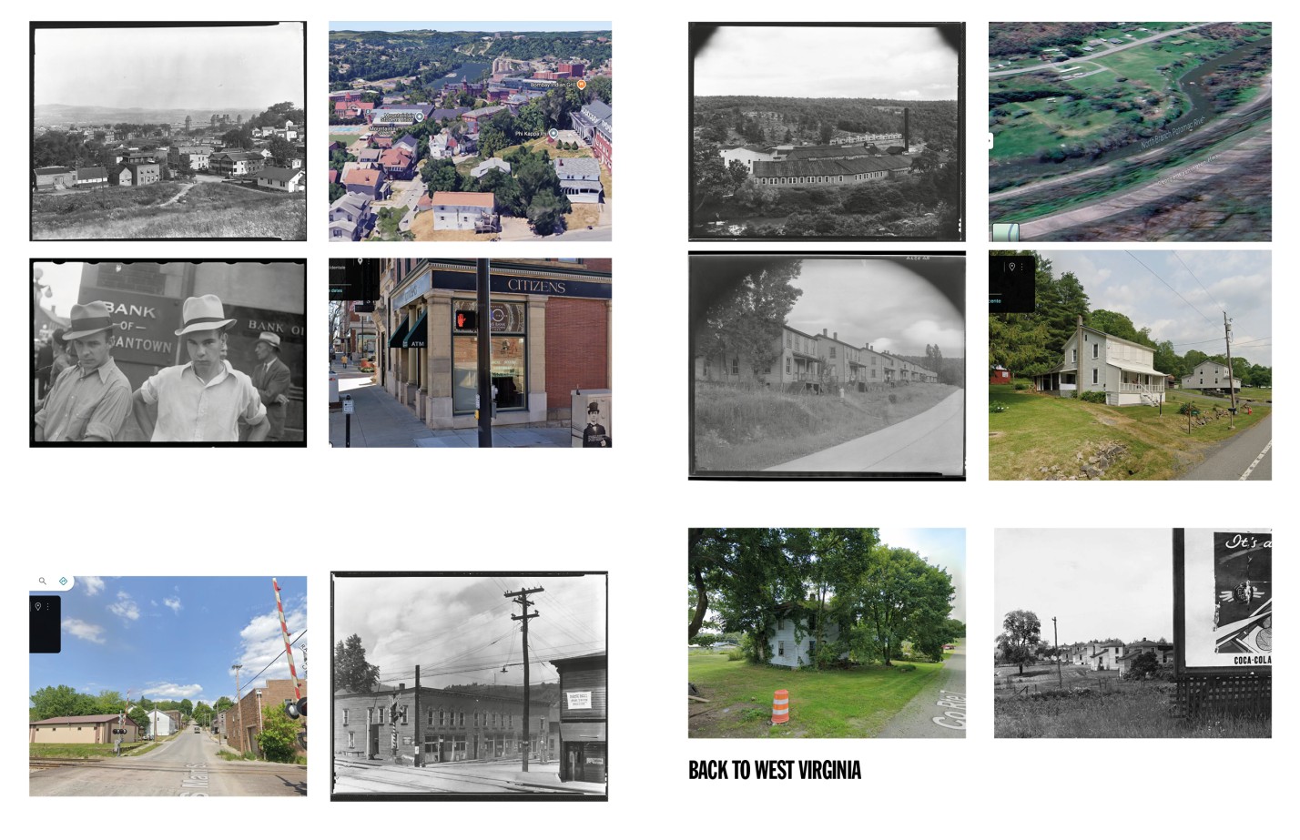 Camille Fallet - Body Double - *Body Double a work in progress*, construction d'un remake du livre *American Photographs* de Walker Evans.