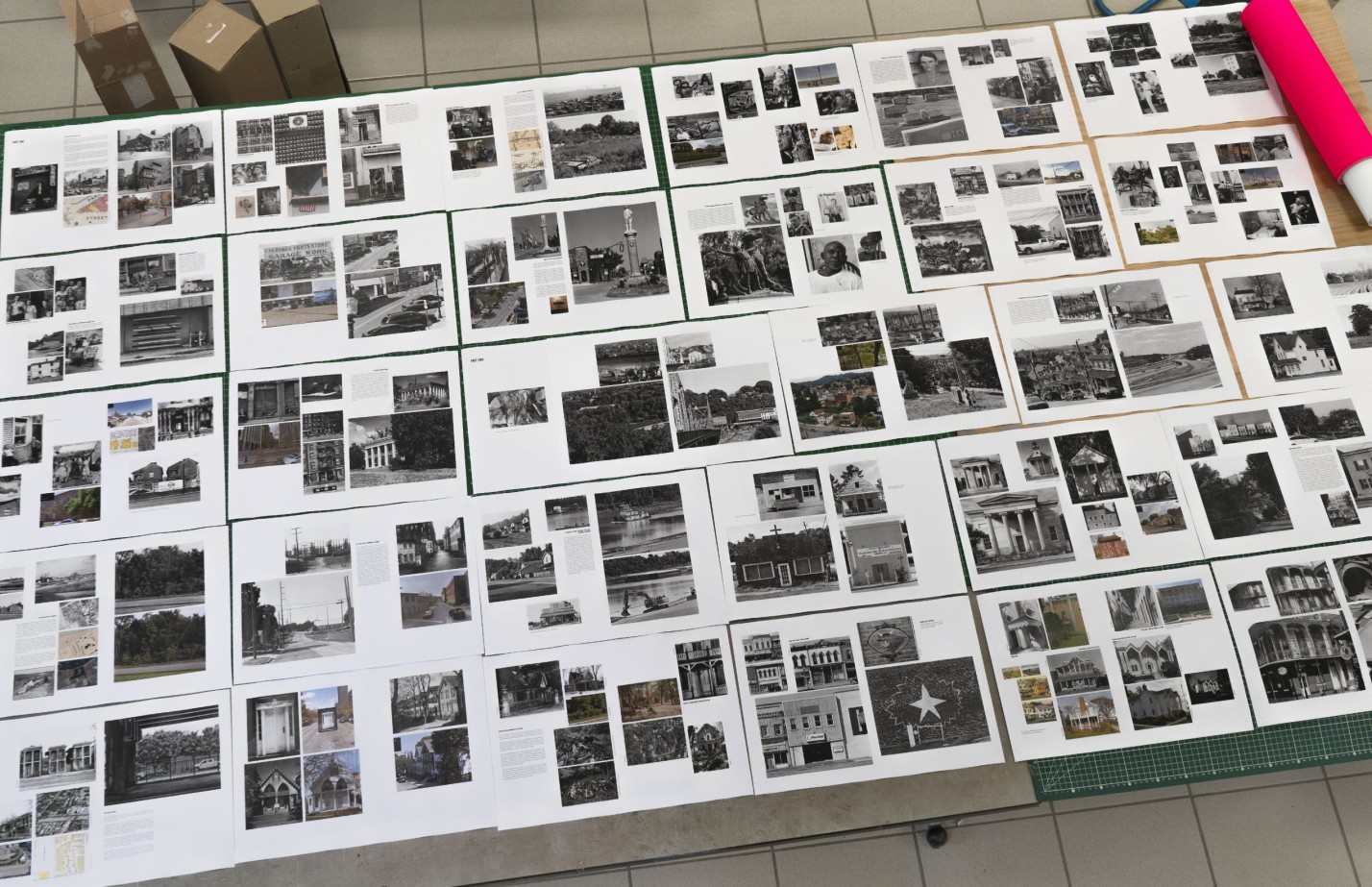 Camille Fallet - Body Double - *Body Double a work in progress*, construction d'un remake du livre *American Photographs* de Walker Evans.