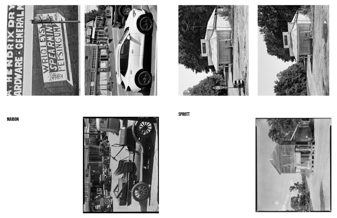 Camille Fallet - Body Double - *Body Double a work in progress*, construction d'un remake du livre *American Photographs* de Walker Evans.